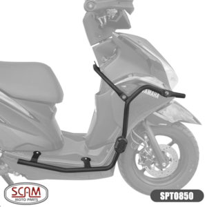PROTETOR CARENAGEM SCAM YAMAHA FLUO 125 2025- PRETO