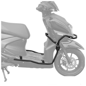 PROTETOR CARENAGEM ZR 125 CONNECTED 2026 (SCAM) PRETO FOSCO