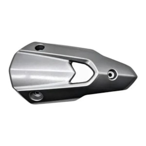 PROTETOR ESCAPAMENTO FAZER 250 2016- PRATA (PLASMOTO)