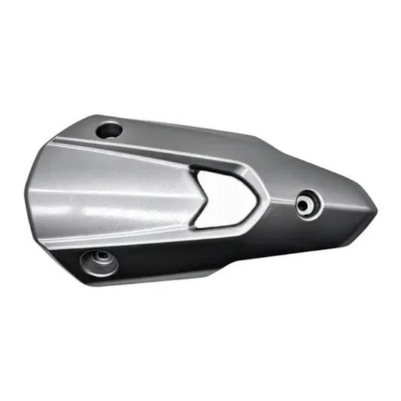 PROTETOR ESCAPAMENTO FAZER 250 2016- PRATA (PLASMOTO)