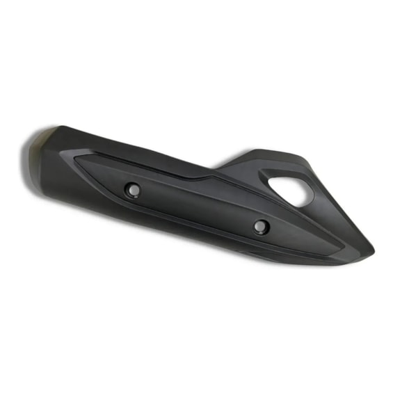 PROTETOR ESCAPAMENTO PCX 150 2013-18 PRETO (PLASMOTO)