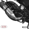 PROTETOR ESCAPAMENTO SCAM BMW G 310GS 2018- PRETO