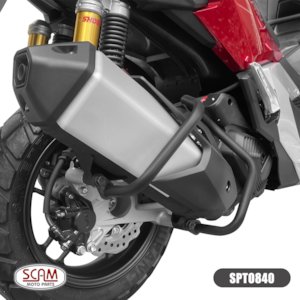 PROTETOR ESCAPAMENTO SCAM HONDA ADV 160 2025- PRETO