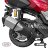 PROTETOR ESCAPAMENTO SCAM HONDA ADV 160 2025- PRETO