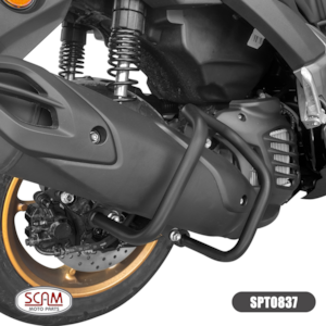 PROTETOR ESCAPAMENTO SCAM NMAX 160 2025- PRETO
