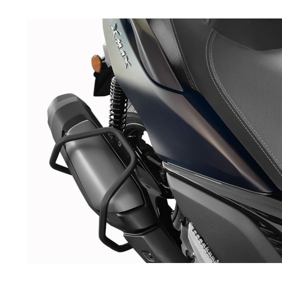 PROTETOR ESCAPAMENTO SCAM YAMAHA XMAX 300 2026- PRETO