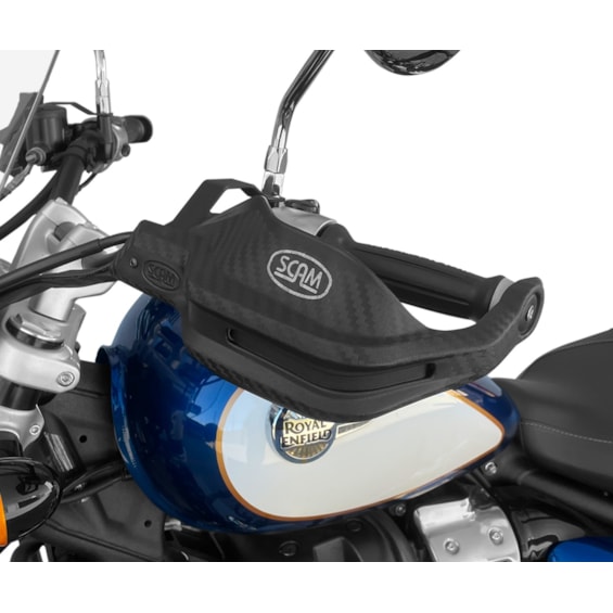 PROTETOR MAO SCAM ROYAL ENFIELD SUPER METEOR 650 2025- / SHOTGUN 650 2026- PRETO