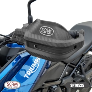 Protetor Mao SCAM Triumph Tiger 900 2020- / Tiger 660 SPORT 2022- Preto