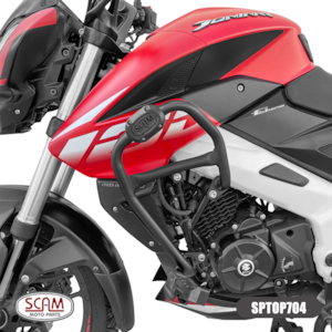 Protetor Motor e Carenagem SCAM Bajaj Dominar 160 2023 em Diante C/ Pedaleira