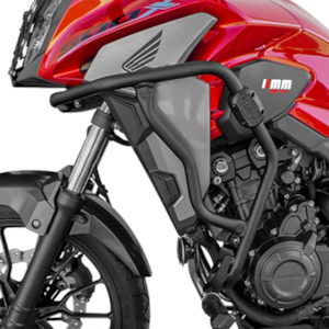 Protetor Motor e Carenagem SCAM CB 500X 2013+ Preto C/ Pedaleira