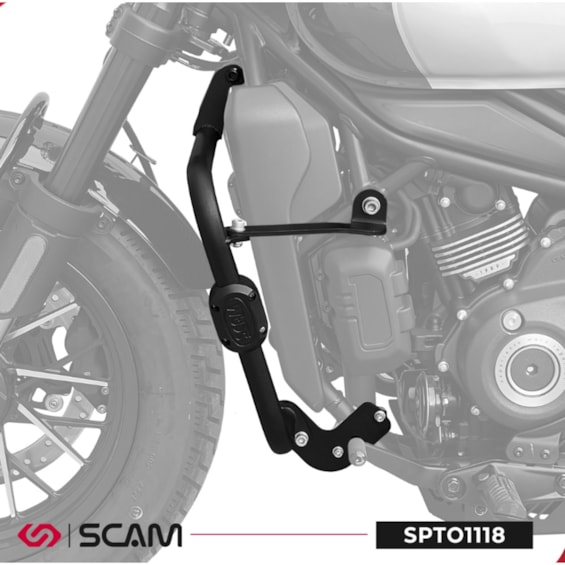 PROTETOR MOTOR E CARENAGEM SCAM CFMOTO 450 CL