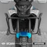 PROTETOR MOTOR E CARENAGEM SCAM CFMOTO IBEX 450 2026 C/ PEDALEIRA PRETO