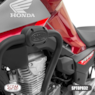 PROTETOR MOTOR E CARENAGEM SCAM CG 160 / TITAN 160 2025- PRETO
