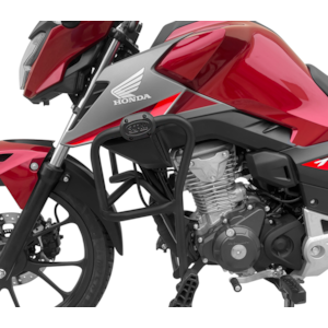 PROTETOR MOTOR E CARENAGEM SCAM CG 160 / TITAN 160 2025- PRETO
