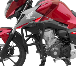 PROTETOR MOTOR E CARENAGEM SCAM CG 160 / TITAN 160 2025- PRETO