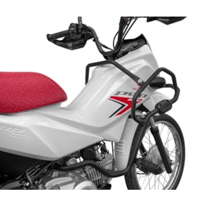 PROTETOR MOTOR E CARENAGEM SCAM HONDA POP 110 2016- C/ PEDALEIRA PRETO