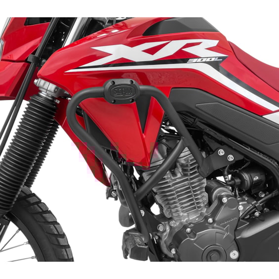 PROTETOR MOTOR E CARENAGEM SCAM HONDA XR 300L TORNADO 2025- C/ PEDALEIRA 