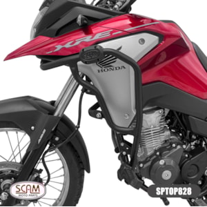 PROTETOR MOTOR E CARENAGEM SCAM HONDA XRE 190 2025- C/ PEDALEIRA