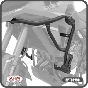 PROTETOR MOTOR E CARENAGEM SCAM SUZUKI V STROM 800 2024- C/ PEDALEIRA