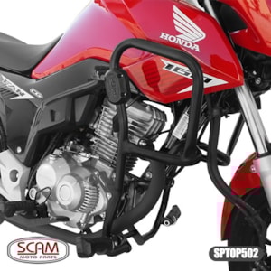 Protetor Motor e Carenagem SCAM Titan 150 / FAN 125 / 150 2014 em Diante / FAN / Titan 160 2015-2019