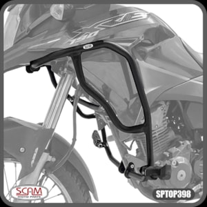 Protetor Motor e Carenagem SCAM XRE 190 2016- C/ Pedaleira