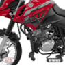 PROTETOR MOTOR E CARENAGEM SCAM YAMAHA XTZ 150 CROSSER 150 C/ PEDALEIRAS