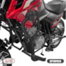 PROTETOR MOTOR E CARENAGEM SCAM YAMAHA XTZ 150 CROSSER 150 C/ PEDALEIRAS