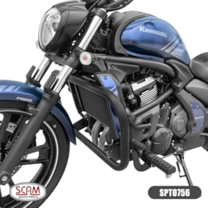 PROTETOR MOTOR SCAM KAWASAKI VULCAN 650 2015- PRETO
