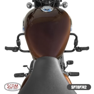 PROTETOR MOTOR SCAM ROYAL ENFIELD HUNTER 350 2023- / METEOR 350 2022- C/ PEDALEIRA