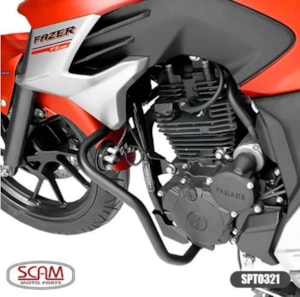 PROTETOR MOTOR SCAM YAMAHA FAZER 250 2018- PRETO