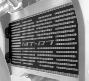 Protetor Radiador SCAM Yamaha MT 07 2015 ATÉ 2018 Preto