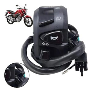 PUNHO LUZ TITAN 150 14-15 TITAN 160 16-21 FAN 125/150/160 START (CB 650 NC 750)  SMARTFOX