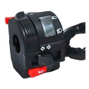 PUNHO LUZ YBR 125 / XTZ 125 06/12 ESQUERDO (SCUD) 10110001