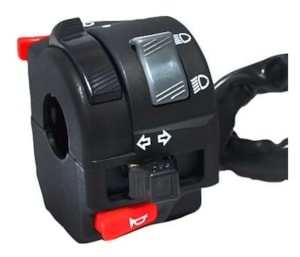 PUNHO LUZ YBR 125 / XTZ 125 06/12 ESQUERDO (SCUD) 10110001