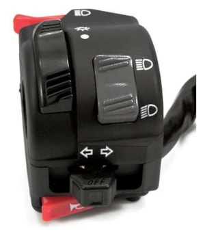 Punho LUZ YBR 125 / XTZ 125 Esquerda (SCUD)