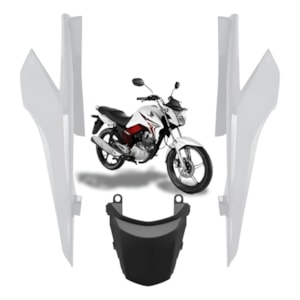 RABETA COMPLETA 3PCS TITAN 160 22-23 BRANCO ANDES PEROLIZADO (PLASMOTO)