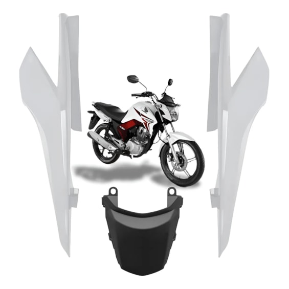 RABETA COMPLETA 3PCS TITAN 160 22-23 BRANCO ANDES PEROLIZADO (PLASMOTO) RABETA COMPLETA 3PCS TITAN 160 22-23 BRANCO ANDES PEROLIZADO (PLASMOTO)