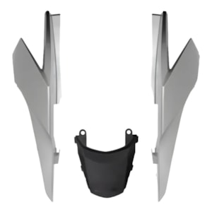RABETA COMPLETA 3PCS TITAN 160 22-24 PRATA FORCE METALICO