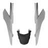 RABETA COMPLETA 3PCS TITAN 160 22-24 PRATA FORCE METALICO