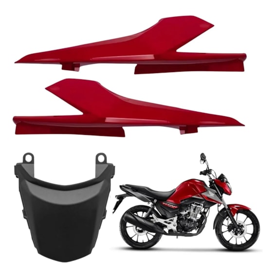 RABETA COMPLETA TITAN 160 24 VERMELHO PIMENTA PEROLIZADO (PLASMOTO)