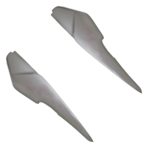 RABETA FAN 150 2014 / FAN 160 2016 CINZA TORNADO METALICO S/ CARENAGEM CENTRAL
