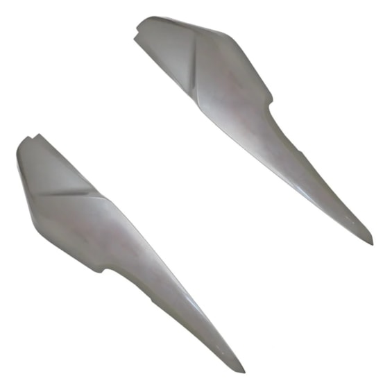 RABETA FAN 150 2014 / FAN 160 2016 CINZA TORNADO METALICO S/ CARENAGEM CENTRAL