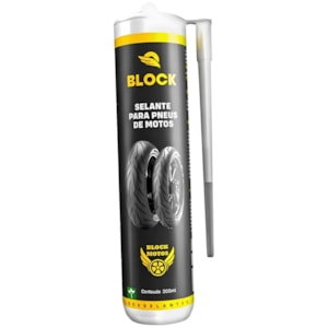 Produto REPARADOR VEDANTE VACINA P/ PNEUS (LARANJA) BLOCK LUB 300ML