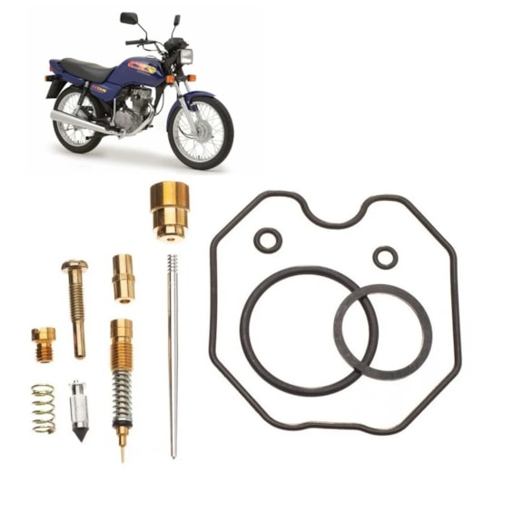 REPARO CARBURADOR KIT CG 125 90/99 (TMAC)