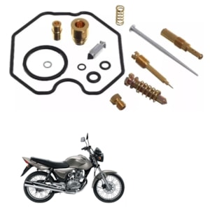 REPARO CARBURADOR KIT CG150 04/08 (TMAC)