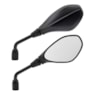 RETROVISOR BMW GS 650 PRETO DIREITO ROSCA HONDA (RVG) LENTE PLANA
