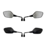 RETROVISOR CB 500F HASTE TAMANHO ORIGINAL LENTE PLANA PRATA P