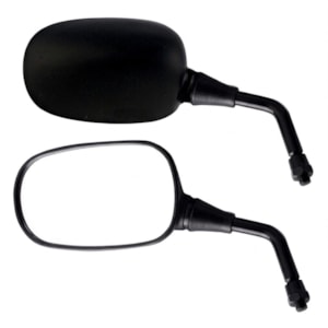 RETROVISOR CB 600F HORNET 2008-14 PRETO ROSCA HONDA (GVS) O PAR