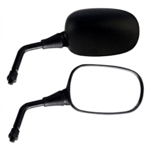 RETROVISOR CB 600F HORNET 2008-14 PRETO ROSCA HONDA (GVS) O PAR