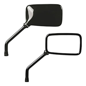 RETROVISOR CBX 200 / TWISTER / CB 300 / FALCON PRETO LADO DIREITO